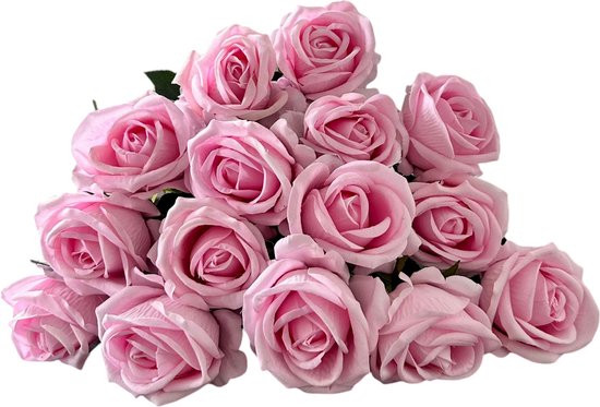 Coffret 15 roses