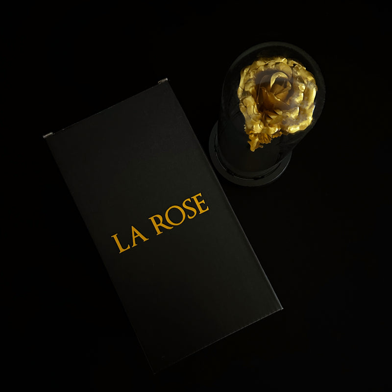 LA ROSE FLOWER GOLD